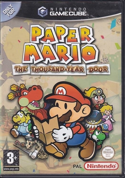 Paper Mario The Thousand-Year Door - Nintendo GameCube (B Grade) (Genbrug)
